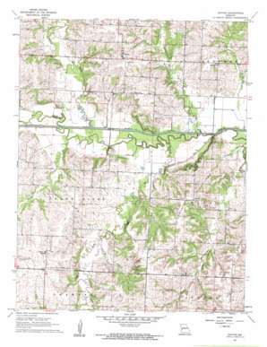 Dayton topo map