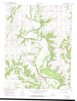 Paola East USGS topographic map 38094d7