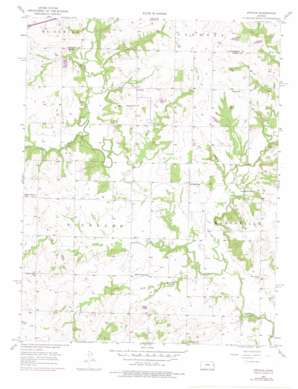 Paola West USGS topographic map 38094f8