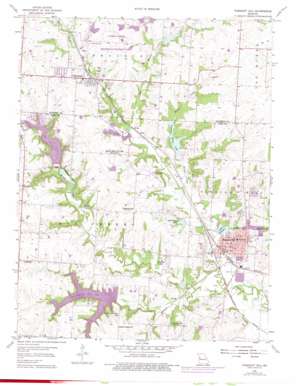 Pleasant Hill USGS topographic map 38094g3