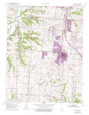 Stilwell USGS topographic map 38094g5