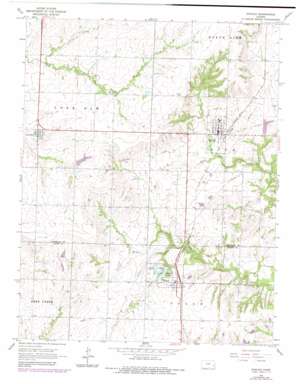 Kincaid USGS topographic map 38095a2