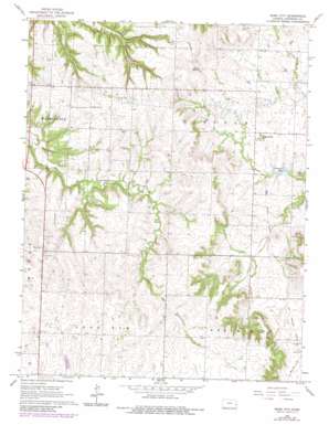 Bush City USGS topographic map 38095b2