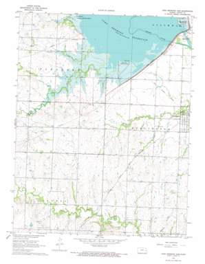 John Redmond Dam USGS topographic map 38095b7
