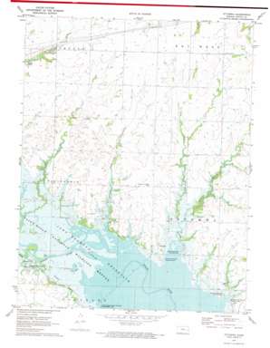 New Strawn USGS topographic map 38095c7
