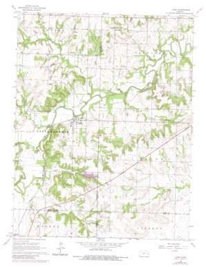 Lane USGS topographic map 38095d1