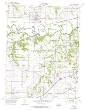 Ottawa NW USGS topographic map 38095e4