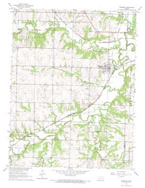 Quenemo USGS topographic map 38095e5