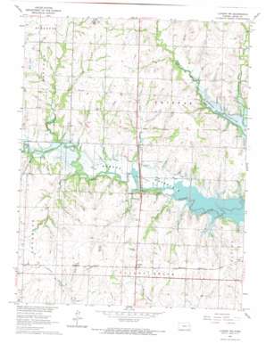 Lyndon NW USGS topographic map 38095f6