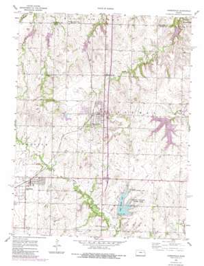 Carbondale USGS topographic map 38095g6