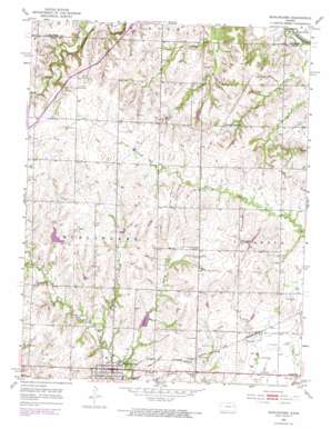 Burlingame USGS topographic map 38095g7