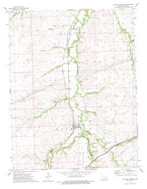 Matfield Green topo map