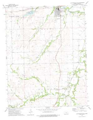 Cottonwood Falls USGS topographic map 38096c5