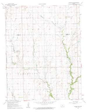 Burns USGS topographic map 38097a1