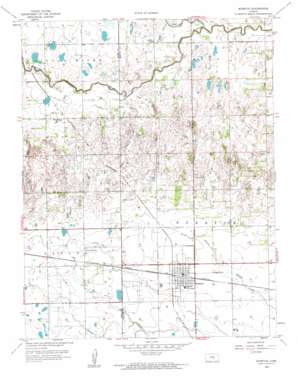 Burrton USGS topographic map 38097a6