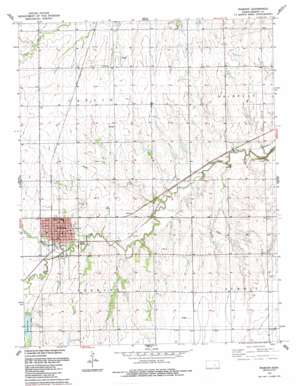 Peabody USGS topographic map 38097b1
