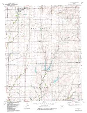 Goessel USGS topographic map 38097b3