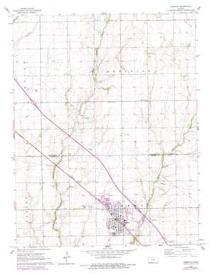 Hesston USGS topographic map 38097b4