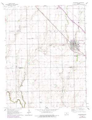 Moundridge USGS topographic map 38097b5