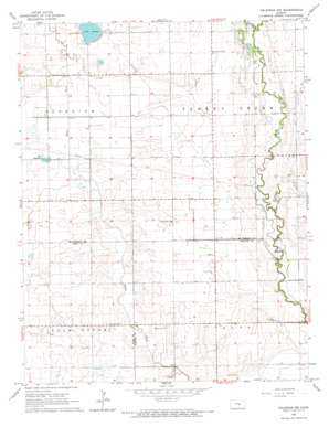 Halstead NW USGS topographic map 38097b6