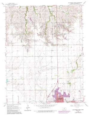 McPherson North USGS topographic map 38097d6
