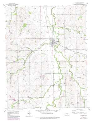 Carlton USGS topographic map 38097f4