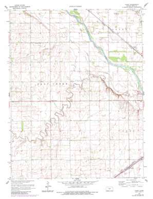 Yaggy USGS topographic map 38098a1