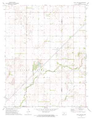 Saint John Sw USGS topographic map 38098a8