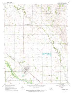 Nickerson USGS topographic map 38098b1