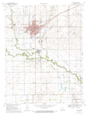 Lyons USGS topographic map 38098c2