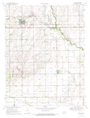 Chase USGS topographic map 38098c3
