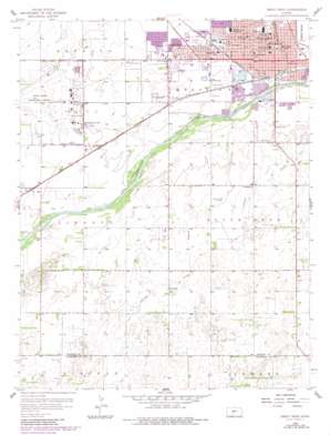 Great Bend topo map