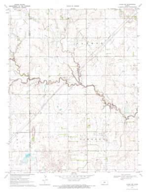 Chase Nw topo map