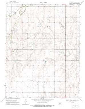 Jetmore Nw topo map