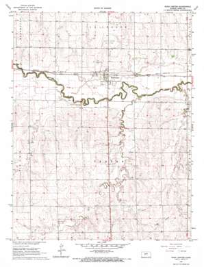 Rush Center USGS topographic map 38099d3