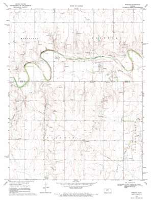 Pfeifer USGS topographic map 38099f2