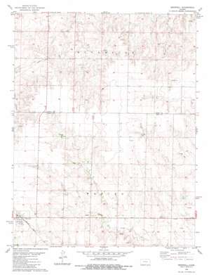 Brownell topo map