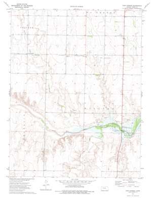 Fort Downer topo map