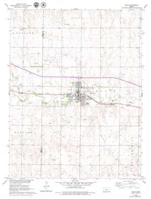 Ellis USGS topographic map 38099h5