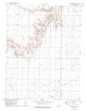 Lake Scott SW USGS topographic map 38100e8