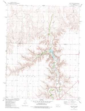 Lake Scott USGS topographic map 38100f8