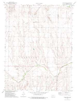 Castle Rock USGS topographic map 38100g2