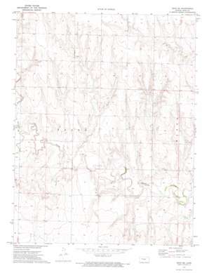 Gove Ne USGS topographic map 38100h3