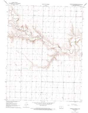 Russell Springs 3 Sw topo map