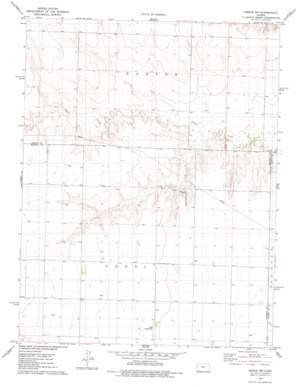 Pence NW USGS topographic map 38101f2