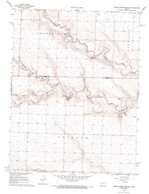 Middle Ladder Creek East USGS topographic map 38101f6