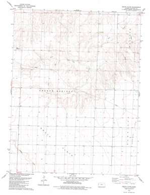 South Flats USGS topographic map 38101g6
