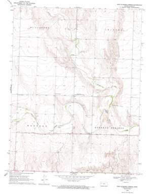 West of Russell Springs USGS topographic map 38101h3