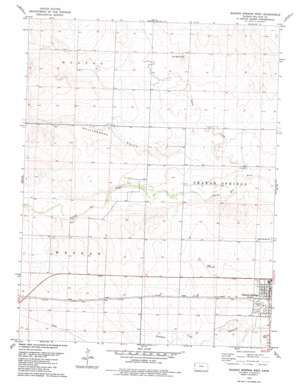 Sharon Springs West topo map