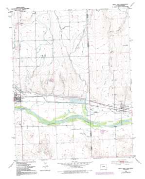 Holly NE USGS topographic map 38102a1